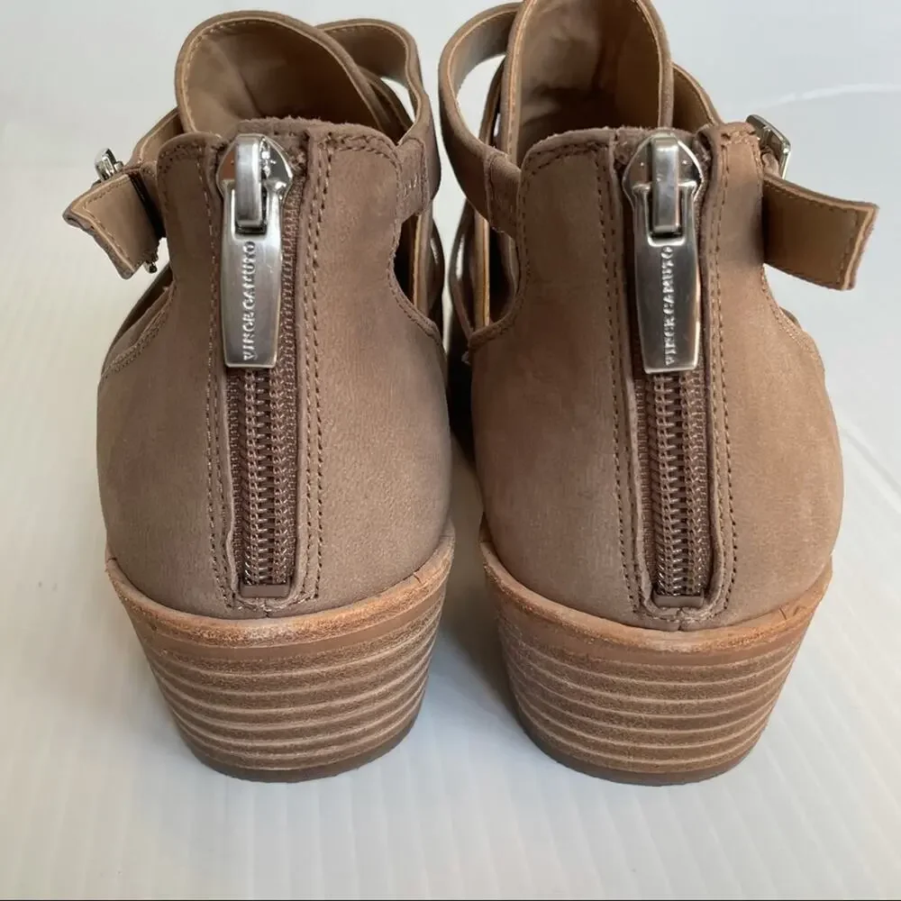 Vince Camuto Pamelle strappy leather bootie